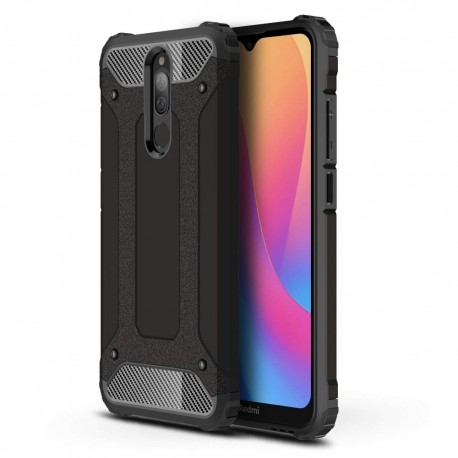 OEM Hybrid Armor Case Tough Rugged Xiaomi Redmi 8A - Black