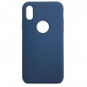 OEM Liquid Silicone Case iPhone X/Xs - Dark Blue