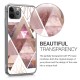 KW TPU Silicone Case Apple iPhone 11 Pro - IMD Design Light Pink / Rose Gold / White (49784.06)
