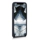KW TPU Case with Canvas Design iPhone 11 Pro Max - Dark Blue ,Canvas (49806.17)