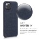 KW TPU Case with Canvas Design iPhone 11 Pro Max - Dark Blue ,Canvas (49806.17)