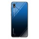 OEM Gradient Glass Durable Case Samsung Galaxy A10 - Black/Blue