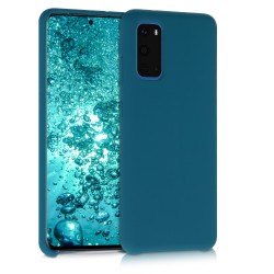 KW TPU Soft Flexible Rubber Samsung Galaxy S20 - Teal Matte (51236.57)