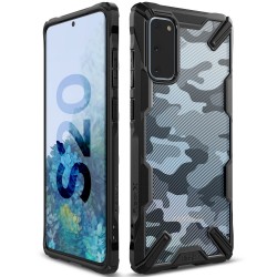Ringke Fusion-X Design Samsung Galaxy S20 - Camo Black