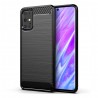OEM Carbon Case Cover Flexible Samsung Galaxy S20 - Black