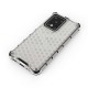 OEM Honeycomb Armor Case with TPU Bumper Samsung Galaxy S20 Ultra - Transparent
