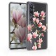 KW TPU Silicone Case Xiaomi Mi Note 10 - Magnolias Light Pink White (50954.02)