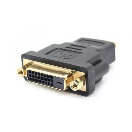 Powertech adapter HDMI 19pin male σε DVI 24+1 female (CAB-H028)