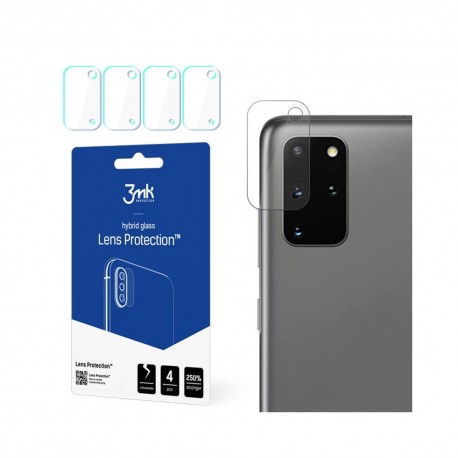 3mk Flexible Glass Lens Samsung Galaxy S20 Plus (4 PACK)