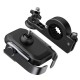 Baseus adjustable phone bike mount holder for handlebar and mirror - Black (SUKJA-01)