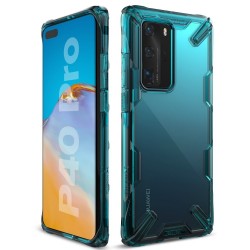Ringke Dual-X Design Case Huawei P40 Pro - Turquoise Green