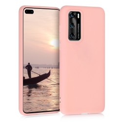 KW TPU Silicone Case Huawei P40 - Rose Gold Matte (51517.89)