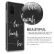 KW TPU Silicone Case Samsung Galaxy S20 Plus - Live, Laugh, Love White / Transparent (51218.05)