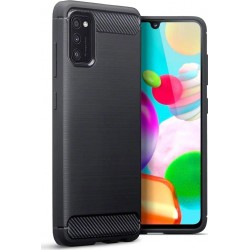 Vivid Carbon Case Samsung Galaxy A41 - Black (VICARB120BK)