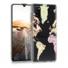 KW TPU Silicone Case Samsung Galaxy A41 - World Map Travel (52256.02)