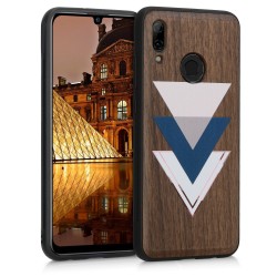 KW Wooden Case Huawei P Smart 2019 - Wood and Triangles (48117.07)
