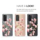 KW TPU Silicone Case Huawei P40 - Magnolias Light Pink White (52162.04)