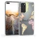 KW TPU Silicone Case Huawei P40 - Travel Black / Multicolor / Transparent (52162.01)