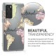 KW TPU Silicone Case Huawei P40 - Travel Black / Multicolor / Transparent (52162.01)