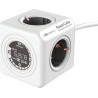 Allocacoc Extended Monitor Powercube 1,5m Cable - Grey