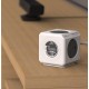 Allocacoc Extended Monitor Powercube 1,5m Cable - Grey