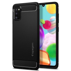 Spigen Rugged Armor Samsung Galaxy A41 - Matte Black (ACS00875)