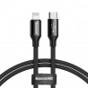 Baseus Yiven Type-C to Lightning Cable 2A 2m - Black (CATLYW-D01)