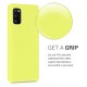 KW TPU Soft Flexible Rubber Samsung Galaxy A41 - Yellow Matte (52301.49)