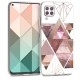 KW TPU Silicone Case Huawei P40 Lite - IMD Design Light Pink / Rose Gold / White (51990.02)