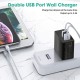Riversong Travel Adapter SafeKub D2 2.4A Dual USB - Black (AD29)