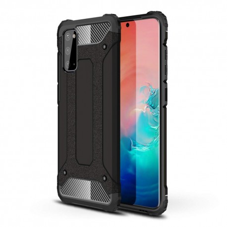 OEM Hybrid Armor Case Tough Rugged Samsung Galaxy A41 - Black