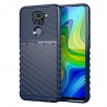 OEM Thunder Flexible Tough Rugged Cover TPU Case Xiaomi Redmi Note 9 - Blue
