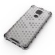 OEM Honeycomb Armor Case with TPU Bumper Xiaomi Redmi Note 9 - Transparent
