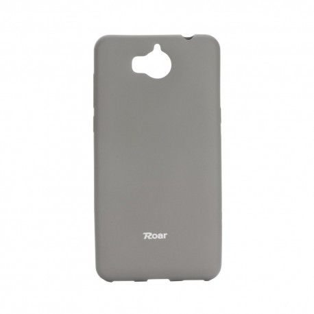 Roar Colorful Jelly Case Huawei Y6 2017 - Grey