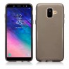 Terrapin Ημιδιάφανη Θήκη Σιλικόνης Samsung Galaxy A6 2018 - Smoke Black (118-002-686)