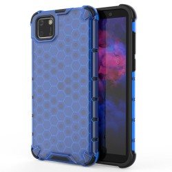 OEM Honeycomb Armor Case with TPU Bumper Huawei Y5p - Blue