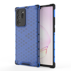 OEM Honeycomb Armor Case with TPU Bumper Samsung Galaxy Note 20 - Blue