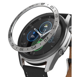Ringke Stainless Bezel Ring for Galaxy Watch 3, 45mm - Silver (GW3-45-01)