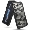 Ringke Fusion-X Design Case iPhone 12 Pro Max - Camo Black