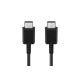 Samsung Cable 1m Type C To Type C - Black (EP-DA705BBEGWW)
