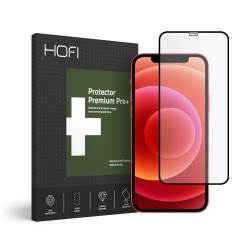 Hofi Hybrid Full Face Tempered Glass iPhone 12 Mini - Black