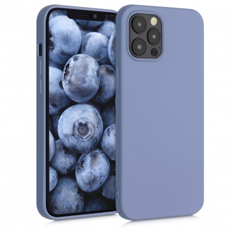 KW TPU Silicone Case iPhone 12 Pro Max - Blue Grey (52714.12)