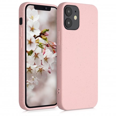 KW TPU Case Eco-Friendly Natural Wheat Straw Apple iPhone 12 Mini - Light Pink (52737.110)