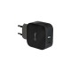 Celly Wall Charger 2 Port Usb Type-C Black (TCTYPECUSBBK)
