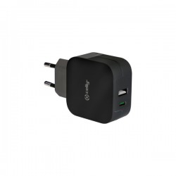 Celly Wall Charger 2 Port Usb Type-C Black (TCTYPECUSBBK)