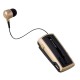 iXchange Stereo Bluetooth Headset Retractable with Vibration Gold