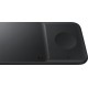 Samsung Wireless Charger Trio Black & Travel Charger