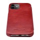 iCarer Vintage Series Curved Edge Leather Wallet case iPhone 12 Pro Max - Red (RIX1202-RD)