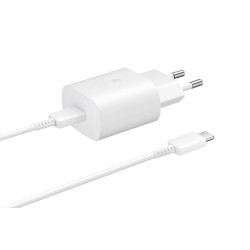 Samsung Fast Travel Charger USB Type-C to USB Type-C - White (EP-TA800XWEGWW)
