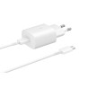 Samsung Fast Travel Charger USB Type-C to USB Type-C - White (EP-TA800XWEGWW)